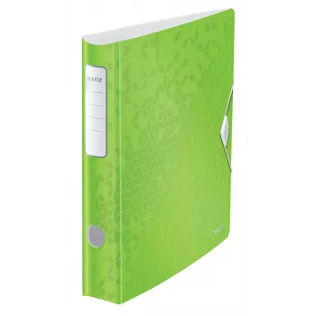 Leitz Archivo de palanca Active PP WOW A4/65 mm, A4, anilla D, almacenamiento, polyfoam, verde, 350 hojas