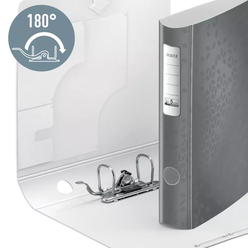 Leitz Archivo de palanca Active PP WOW A4/65 mm, A4, anilla D, almacenamiento, polyfoam, verde, 350 hojas