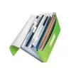 Leitz Carpeta de proyecto WOW PP, A4, polipropileno (PP), verde, vertical, 250 hojas, 80 g/m²
