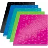 Leitz Cuaderno WOW A4 cuadriculado con tapa dura 90 g/m², 80 hojas, estampado, verde, A4, 80 hojas, 80 g/m², papel cuadriculado