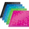 Leitz Cuaderno WOW A5 cuadriculado con tapa dura, estampado, verde, A5, 80 hojas, 80 g/m², cuadriculado