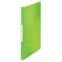 Leitz Libro de fundas WOW PP 40 fundas, verde, polipropileno (PP), 40 fundas, 40 hojas, vertical, A4
