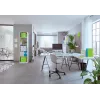Leitz Libro de separadores WOW PP, 12 apartados, A4, polipropileno (PP), verde, 200 hojas, 80 g/m², 265 mm