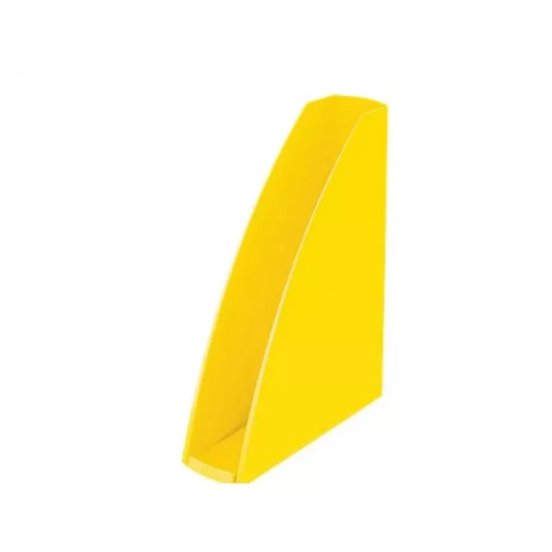 Leitz Clasificador de revistas WOW, amarillo, plástico, A4, 75 mm, 258 mm, 312 mm