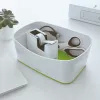 Leitz WOW Portacintas adhesivas, 1,9 cm, 33 m, poliestireno (PS), verde, blanco, 51 mm, 126 mm