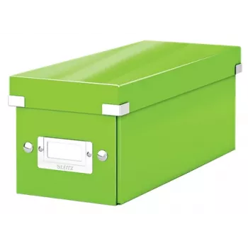 Leitz Click & Store WOW Caja de almacenamiento para CD, verde, cartón, 143 mm, 352 mm, 136 mm, 440 g