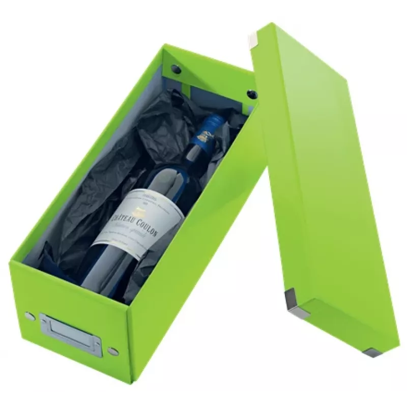 Leitz Click & Store WOW Caja de almacenamiento para CD, verde, cartón, 143 mm, 352 mm, 136 mm, 440 g