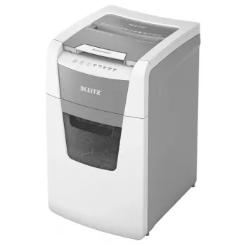 Leitz IQ Autofeed Office 150 Destructora de papel automática P5, corte micro, 22 cm, 2 x 15 mm, 44 L, 500 hojas, 55 dB