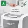 Leitz IQ Autofeed Office 300 Destructora de documentos P5, corte micro, 22 cm, 2 x 15 mm, 60 L, 700 hojas, 55 dB