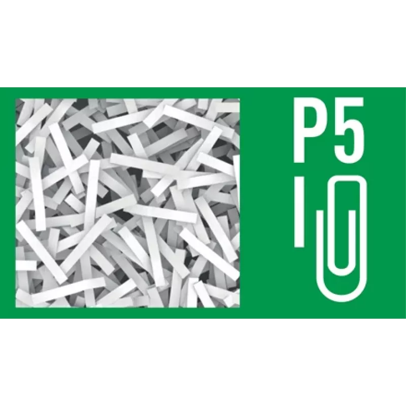 Leitz IQ Autofeed Office 300 Destructora de documentos P5, corte micro, 22 cm, 2 x 15 mm, 60 L, 700 hojas, 55 dB