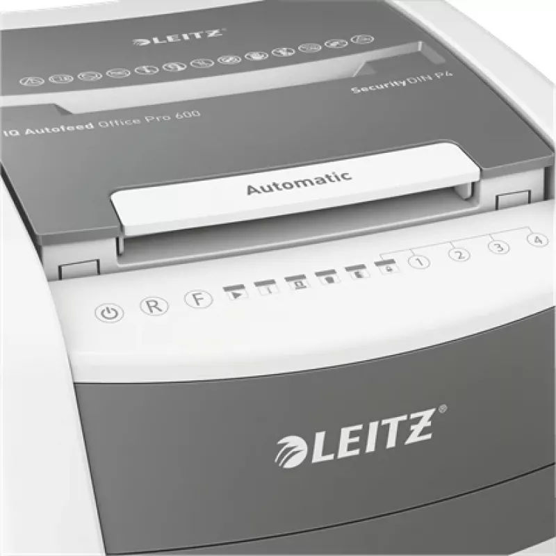 Leitz IQ Autofeed Office Pro 600 Destructora de documentos automática P4
