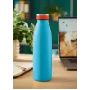 Leitz Cosy Botella térmica 500 ml, azul, acero inoxidable, 68 mm, 68 mm, 235 mm, 280 g