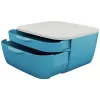 Leitz Cosy Cajonera, 2 cajones, poliestireno (PS), azul, blanco, 1 unidad, 251 mm, 143 mm