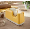 Leitz Cosy Portacintas de sobremesa, 1,9 cm, 33 m, acrilonitrilo butadieno estireno (ABS), amarillo, 75 mm, 56 mm