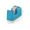 Leitz Cosy Portacintas de sobremesa, 1,9 cm, 33 m, acrilonitrilo butadieno estireno (ABS), azul, 75 mm, 56 mm