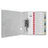 Leitz Cosy Índice imprimible 1-10, PP, índice numérico con pestañas, polipropileno (PP), vertical, A4 Maxi, 245 mm, 305 mm
