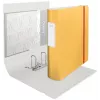 Leitz 180° Active Cosy Archivo de anillas 80 mm, A4, polyfoam, amarillo, 500 hojas, 80 g/m², 8,2 cm