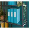 Leitz 180° Active Cosy Archivo de anillas 80 mm, A4, polyfoam, azul, 500 hojas, 80 g/m², 8,2 cm
