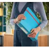 Archivador Leitz 180° Active Cosy 60 mm, A4, espuma de polietileno, azul, 350 hojas, 80 g/m², 6,5 cm