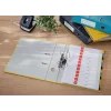 Archivador de palanca Leitz 180° Cosy Soft Touch 80 mm, A4, cartón, amarillo, superficie texturizada, 600 hojas, 80 g/m²