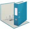 Archivador de palanca Leitz 180° Cosy Soft Touch 80 mm, A4, cartón, azul, superficie texturizada, 600 hojas, 80 g/m²