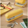 Grapadora Leitz Cosy 30 hojas, 30 hojas, amarillo, grapado estándar, 24/6, metal, plástico, 80 g/m²