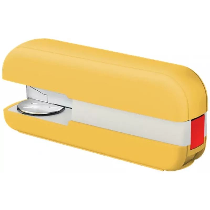 Grapadora Leitz Cosy 30 hojas, 30 hojas, amarillo, grapado estándar, 24/6, metal, plástico, 80 g/m²