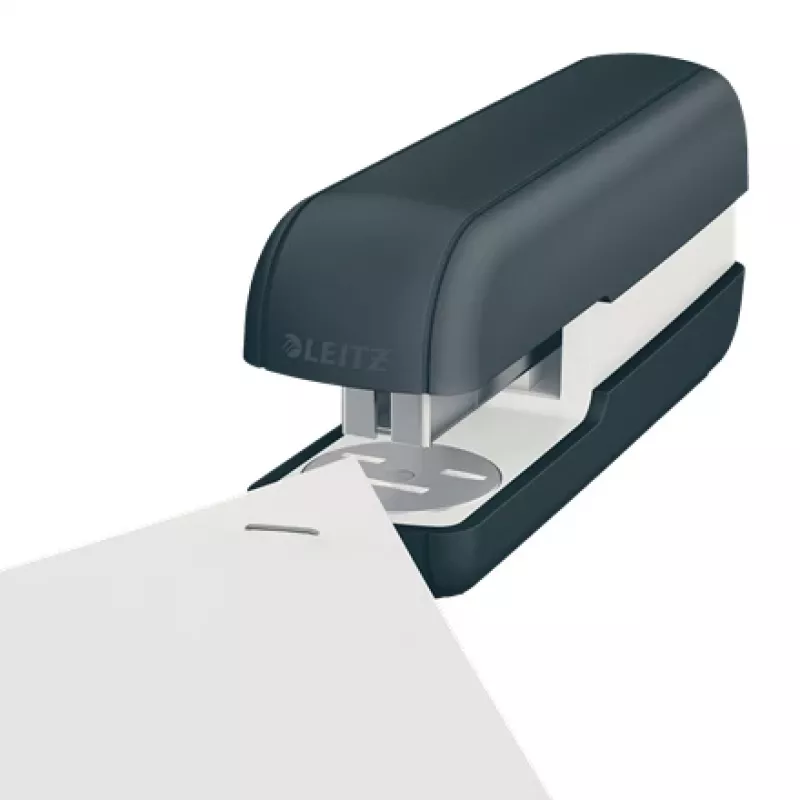 Grapadora Leitz Cosy 30 hojas, 30 hojas, negro, grapado estándar, 24/6, metal, plástico, 80 g/m²