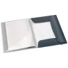 Carpeta de presentación Leitz Cosy Mobile Display Book Plus, gris, polipropileno (PP), 20 fundas, vertical, A4, 231 mm