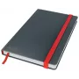 Cuaderno Leitz Cosy Notebook Soft Touch cuadriculado con tapa dura, monocromático, negro, A5, 80 hojas, mate, 100 g/m²