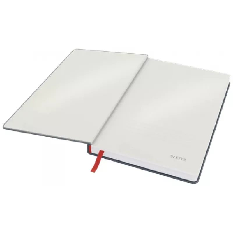 Cuaderno Leitz Cosy Notebook Soft Touch rayado con tapa dura, liso, negro, A5, 80 hojas, mate, 100 g/m²
