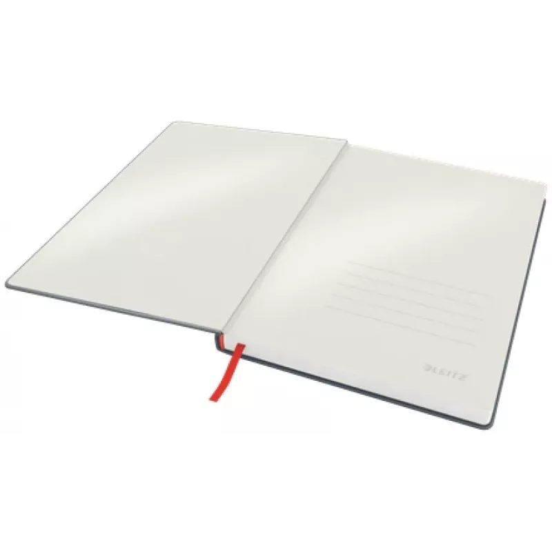 Cuaderno Leitz Cosy Soft Touch cuadriculado con tapa dura, monocromático, negro, B5, 80 hojas, mate, 100 g/m²