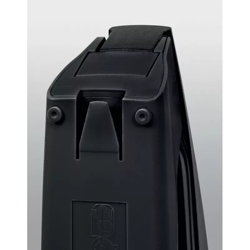 Grapadora Leitz NeXXt Recycle, 30 hojas, negro, grapado estándar, 24/6, plástico, 80 g/m²
