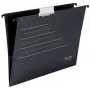 Carpeta colgante de cartón Leitz Alpha® Recycle, A4, negro, cartón, 80 g/m², 150 hojas, 348 mm