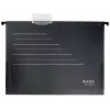 Carpeta colgante de cartón Leitz Alpha® Recycle, A4, negro, cartón, 80 g/m², 150 hojas, 348 mm