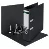 Archivador Leitz 180° Recycle, A4, cartón, negro, 600 hojas, 80 g/m², 320 mm