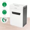 Destructora de documentos Leitz IQ Protect Premium 10X P4, 4 x 40 mm, 18 L, 150 hojas, 55 dB, táctil, 10 hojas