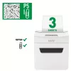 Destructora de documentos Leitz IQ Protect Premium 3M P5, microcorte, 2 x 15 mm, 10 L, 125 hojas, 55 dB, táctil