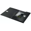 Carpeta de 3 solapas Leitz Recycle, carpeta de firmas, A4, polipropileno (PP), negro, mate, 150 hojas