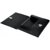 Archivador de caja Leitz Recycle, carpeta de firmas, A4, polipropileno (PP), negro, mate, 250 hojas