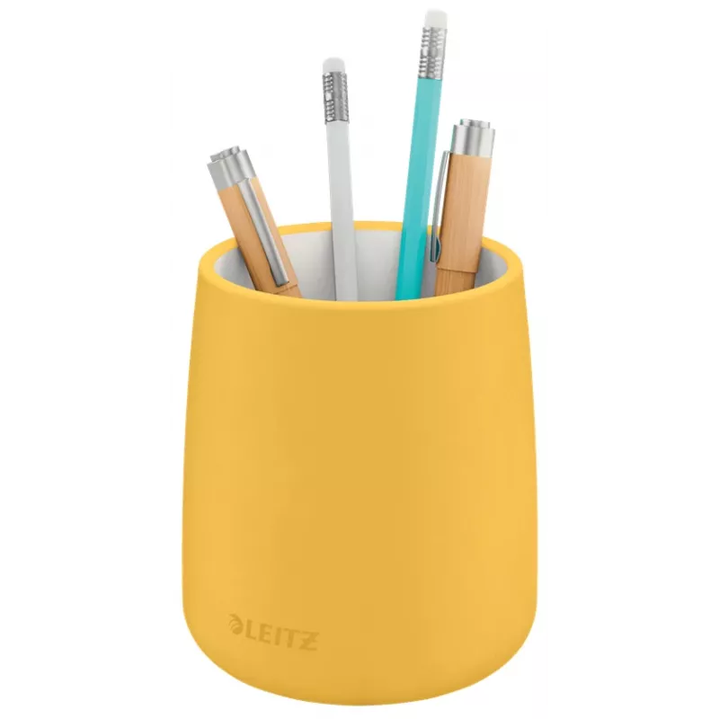 Portalápices Leitz Cosy, amarillo, cerámica, niño/niña, 8,7 cm, 105 mm, 240 g