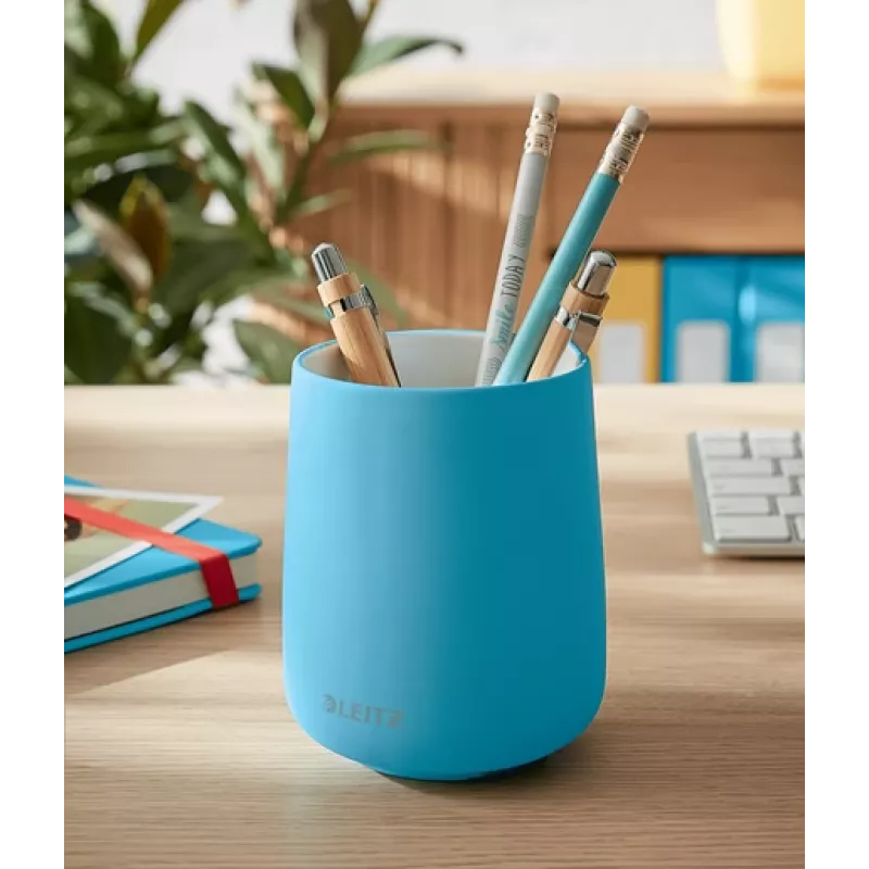 Portalápices Leitz Cosy, azul, cerámica, niño/niña, 8,7 cm, 105 mm, 240 g