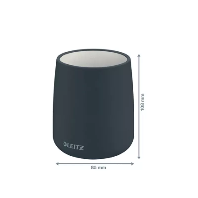 Portalápices Leitz Cosy, gris, cerámica, niño/niña, 8,7 cm, 105 mm, 240 g