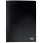 Carpeta de presentación Leitz Recycle, negra, polipropileno (PP), 40 fundas, vertical, A4, 231 mm