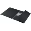 Carpeta de 3 solapas Leitz Recycle Card, archivador convencional, A4, cartón, negro, mate, 250 hojas