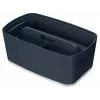 Caja de almacenamiento Leitz MyBox Cosy Small con tapa, caja de almacenamiento, gris, rectangular, plástico, liso, interior
