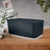 Caja de almacenamiento Leitz MyBox Cosy Small con tapa, caja de almacenamiento, gris, rectangular, plástico, liso, interior