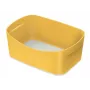 Bandeja de almacenamiento Leitz MyBox Cosy, bandeja de almacenamiento, amarillo, rectangular, plástico, monocromático, 246 mm