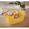 Bandeja de almacenamiento Leitz MyBox Cosy, bandeja de almacenamiento, amarillo, rectangular, plástico, monocromático, 246 mm