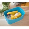 Leitz MyBox Cosy bandeja de almacenamiento, caja de almacenamiento, azul, rectangular, plástico, monocromático, interior